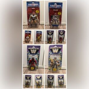 Bundle of 12 figures - masters of the universe